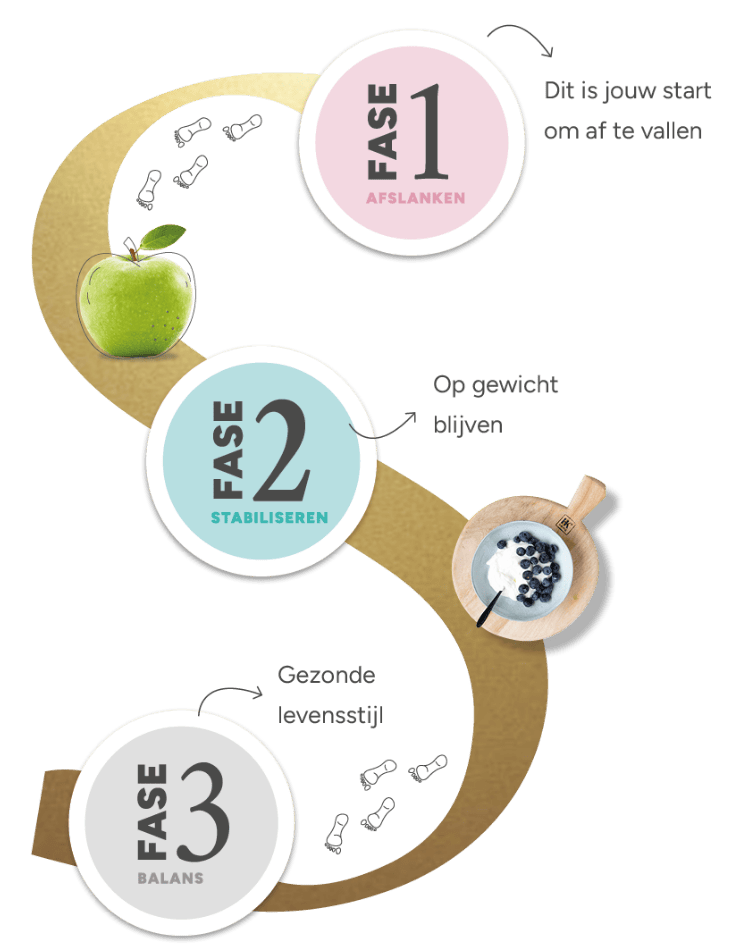 snel afvallen appel ei dieet