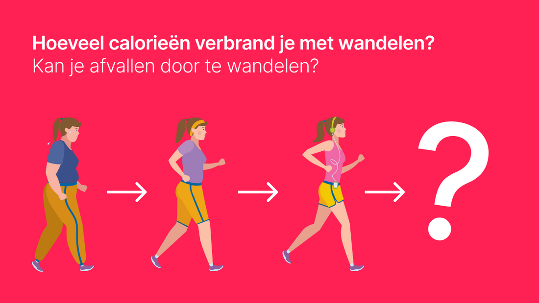 afvallen en wandelen