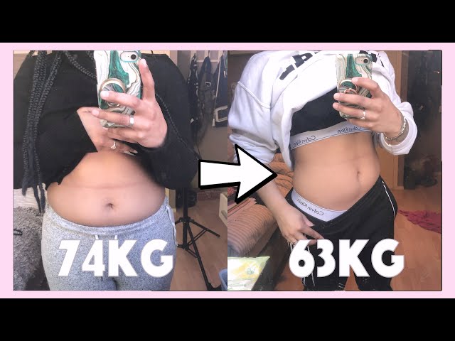 20 kilo afvallen voor en na
