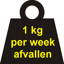 10 kilo afvallen in 1 week